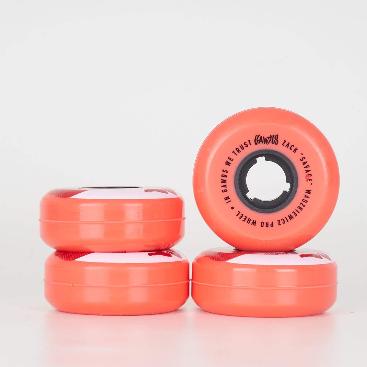 Gawds Zack Savage 58mm / 90a IV Dynamic 2020 Pro Wheels-Gawds-58mm,Aggressive Skate,red,Skate Parts,Wheels