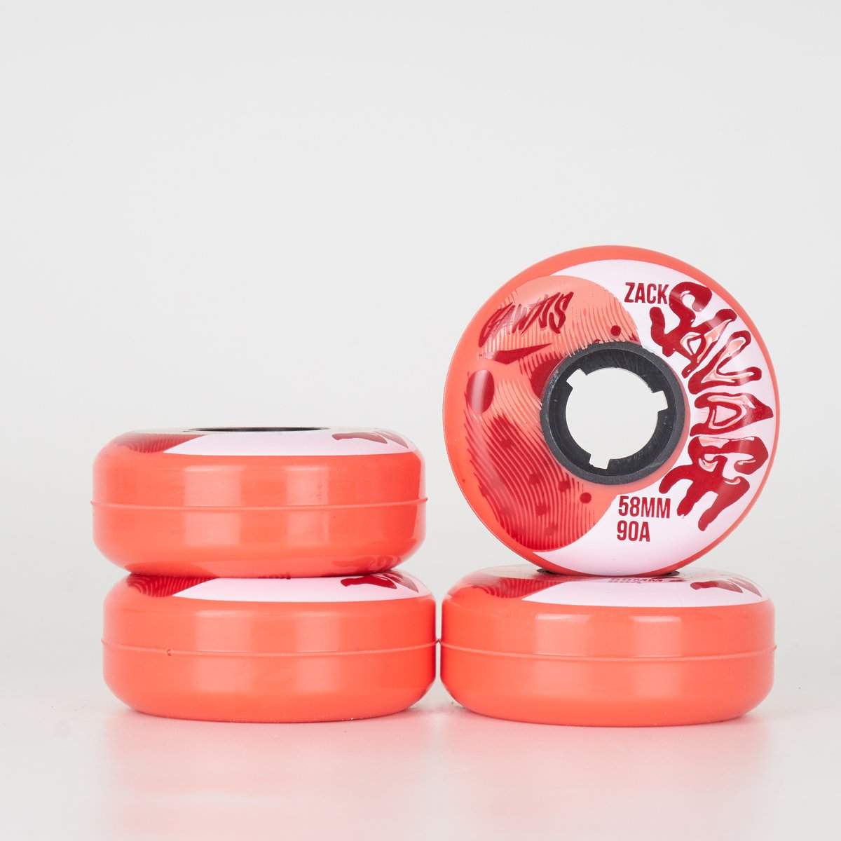 Gawds Zack Savage 58mm / 90a IV Dynamic 2020 Pro Wheels-Gawds-58mm,Aggressive Skate,red,Skate Parts,Wheels