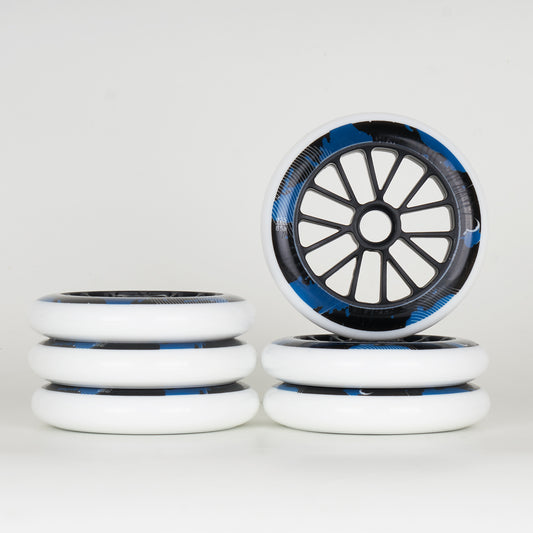 Ground Control UR Galaxy 125mm White Wheels (6 Pack)