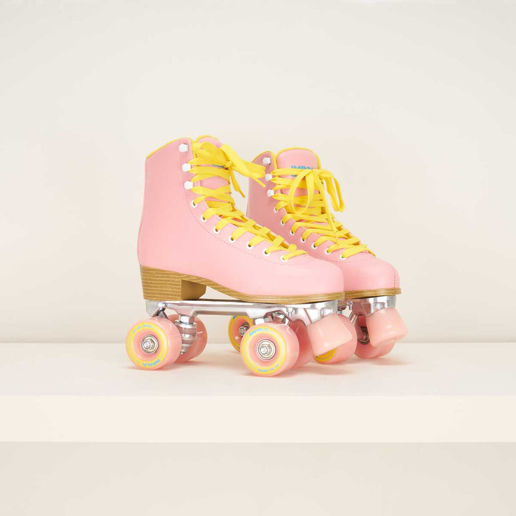 Impala Roller Skates - Pink / Yellow– Loco Skates