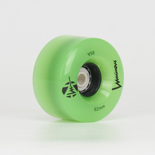 Luminous LED Light Up 62mm/85a Wheels - Green Glow (Singles)