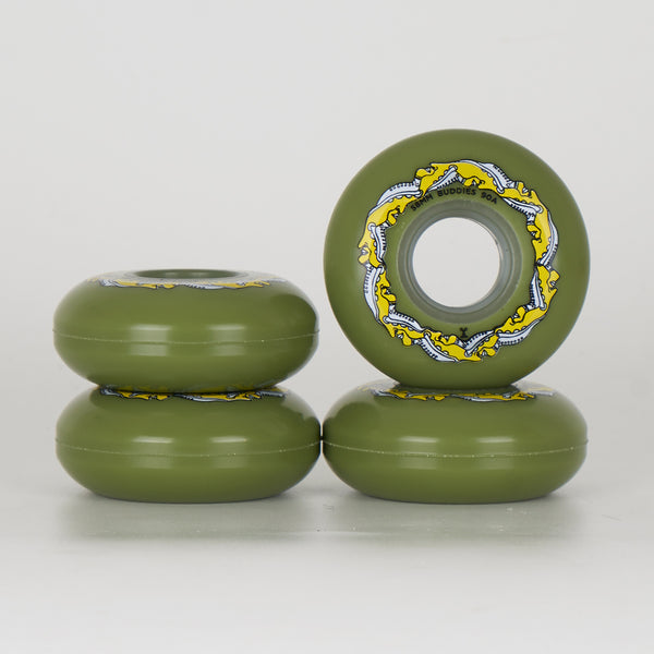 Mushroom Blading Buddies Wheels 58mm / 90a - 4 Pack – Loco Skates
