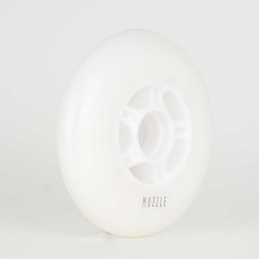 Muzzle 100mm 84a Wheels (Singles)-Muzzle-100mm,Oct-New,Sept-Oct,white