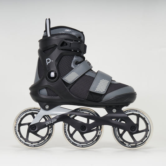 Playlife GT 110 Unisex Inline Skates - Black / Grey