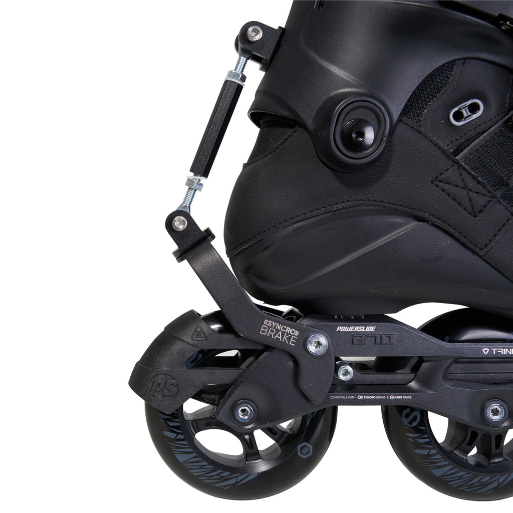 Powerslide Swell 110 Triple Black Syncro Skates Loco Skates