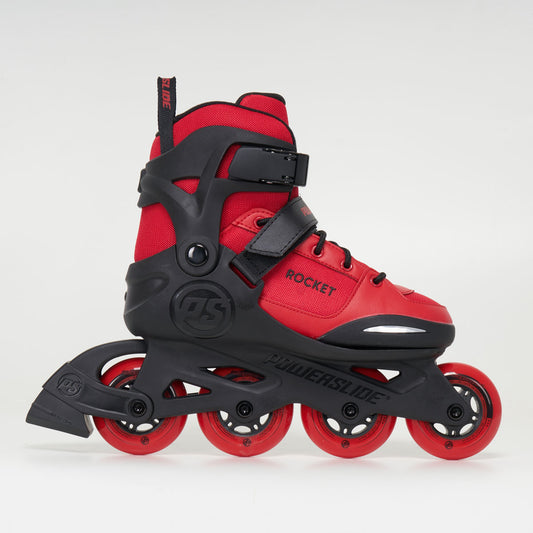 Powerslide Rocket Junior Adjustable Skates - Red
