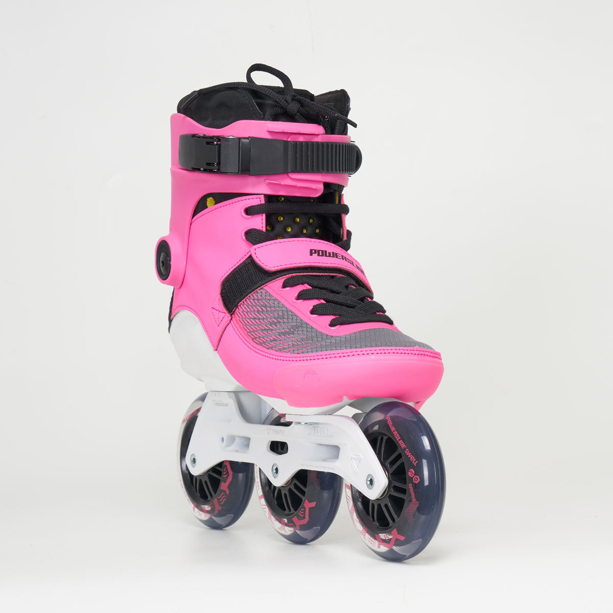 Powerslide Swell Electric Pink 100 Skates - 3D Adapt