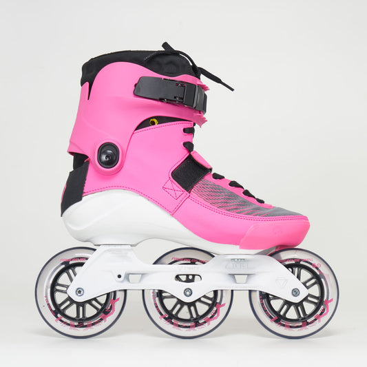 Powerslide Swell Electric Pink 100 Skates - 3D Adapt