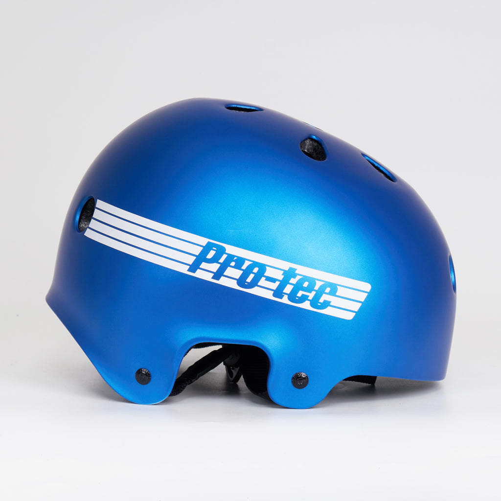 Pro Tec Helmet Old School  Casque Bleu métallisé 