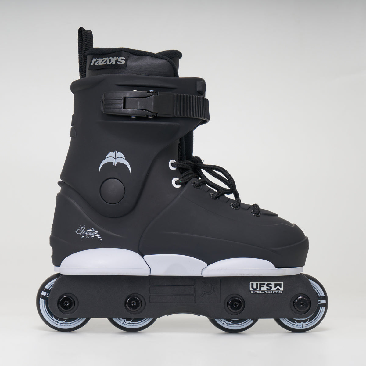 Razors Genesys Junior Skates - Black (Flat Setup)