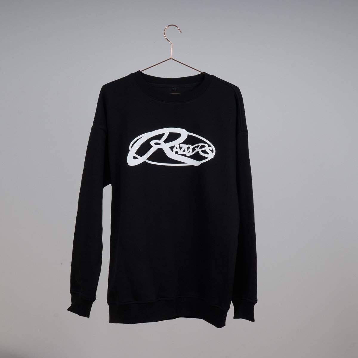 Razors Classic Logo Crew Neck Jumper - Black