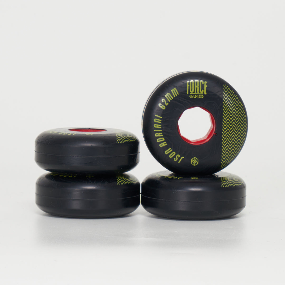 Red Eye Json Adriani 'Childhood' 62mm / 90a Wheels - Black - Loco Skates