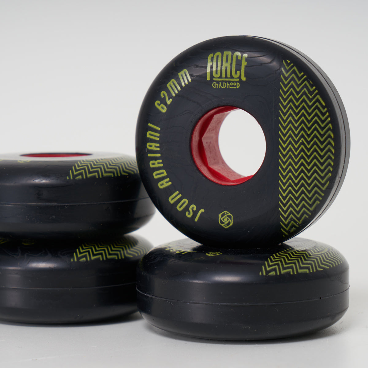 Red Eye Json Adriani 'Childhood' 62mm / 90a Wheels - Black - Loco Skates