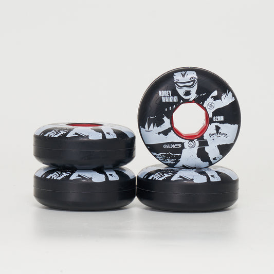 Red Eye Korey Waikiki 'Childhood' 62mm / 88a Wheels - Black