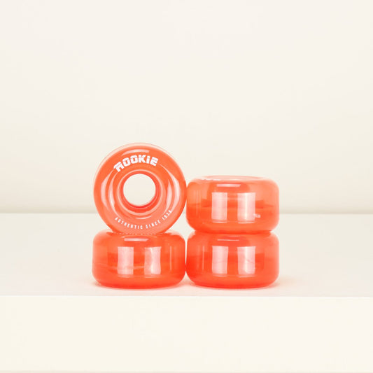 Rookie Disco 58mm/80a Wheels -  Clear Red
