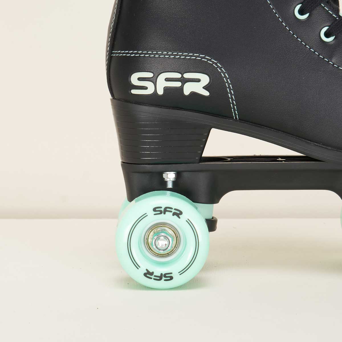SFR Figure Quad Skates Black / Mint Loco Skates
