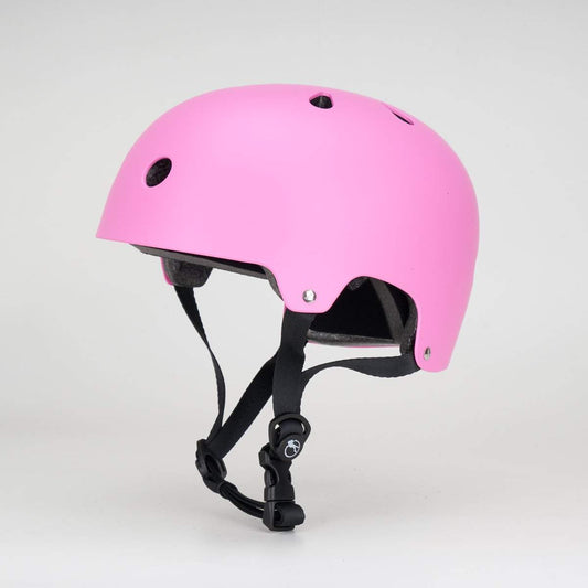 SFR Essentials Matt Pink Safety Helmet-SFR-Aggressive Skate,Helmets,pink,Protective Gear,SFR