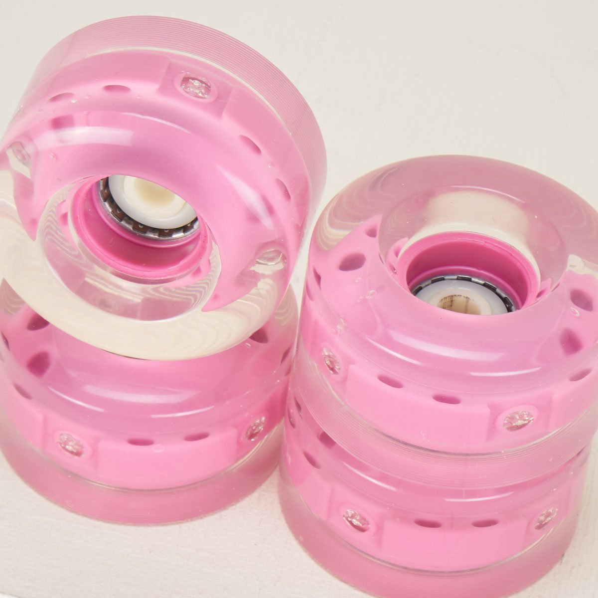 SFR LED Light Up 58mm/82a Wheels - Pink