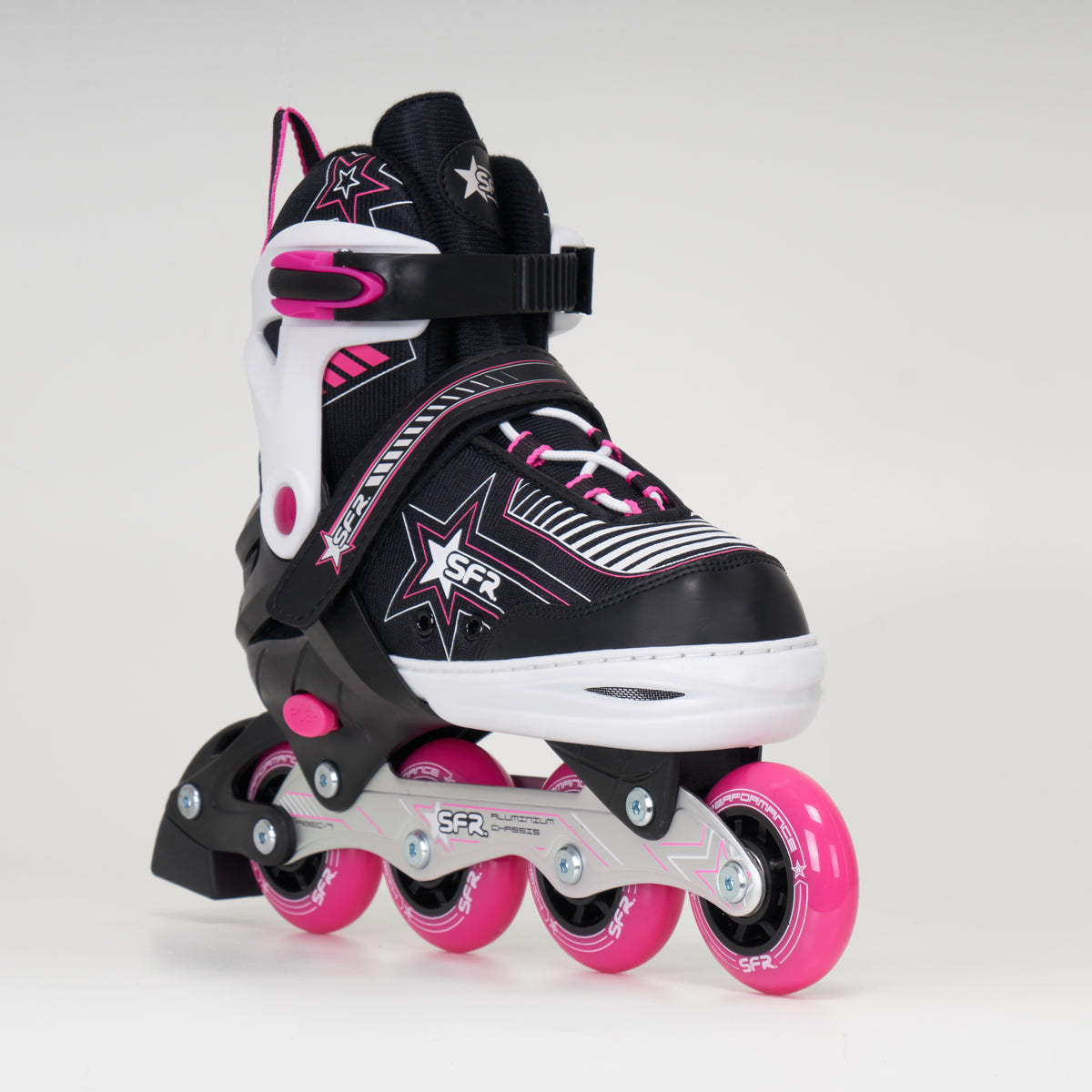 SFR Pulsar Junior Adjustable Pink Skates - Loco Skates