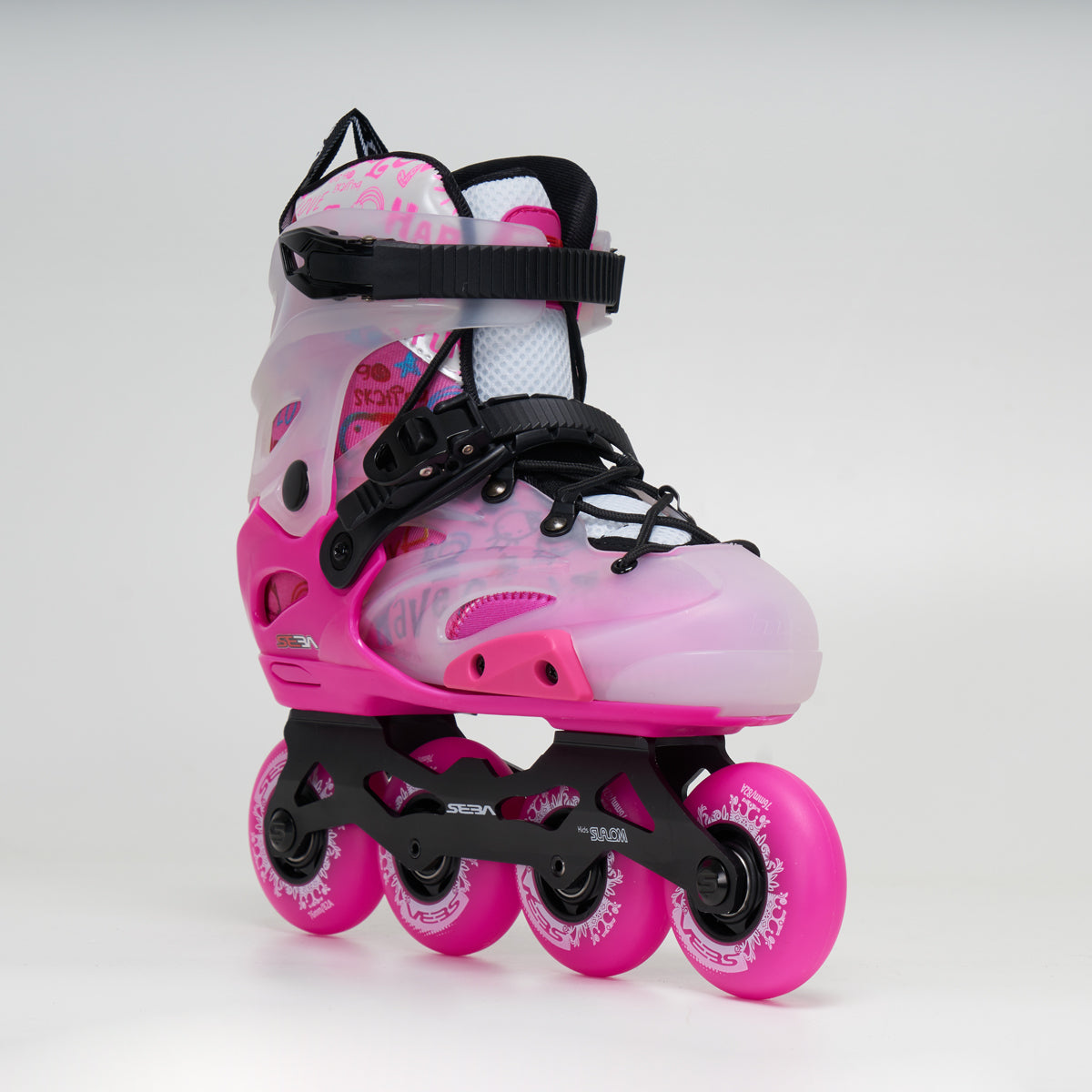 Seba ST MX Junior Adjustable Skates - Pink