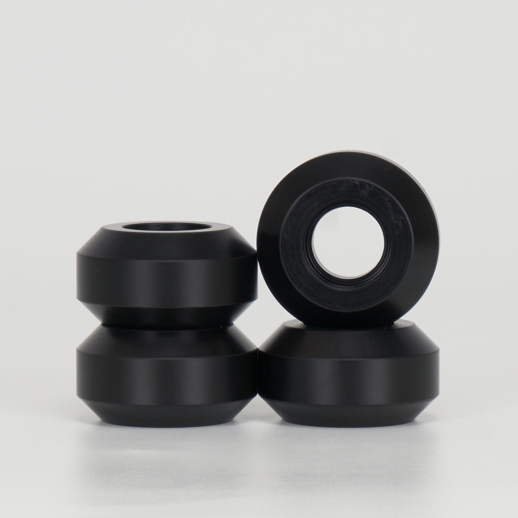 Sliqx 45mm Anti-Rocker Wheels - Black– Loco Skates