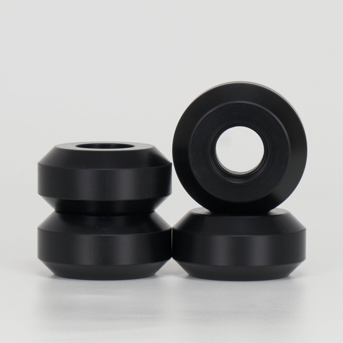 Sliqx 50mm Anti-Rocker Wheels - Black – Loco Skates