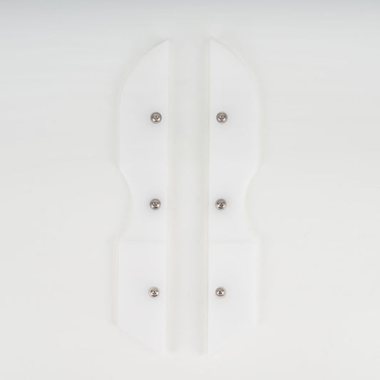 Sliqx Soleplate Sliders (for USD Aeon skates) - White