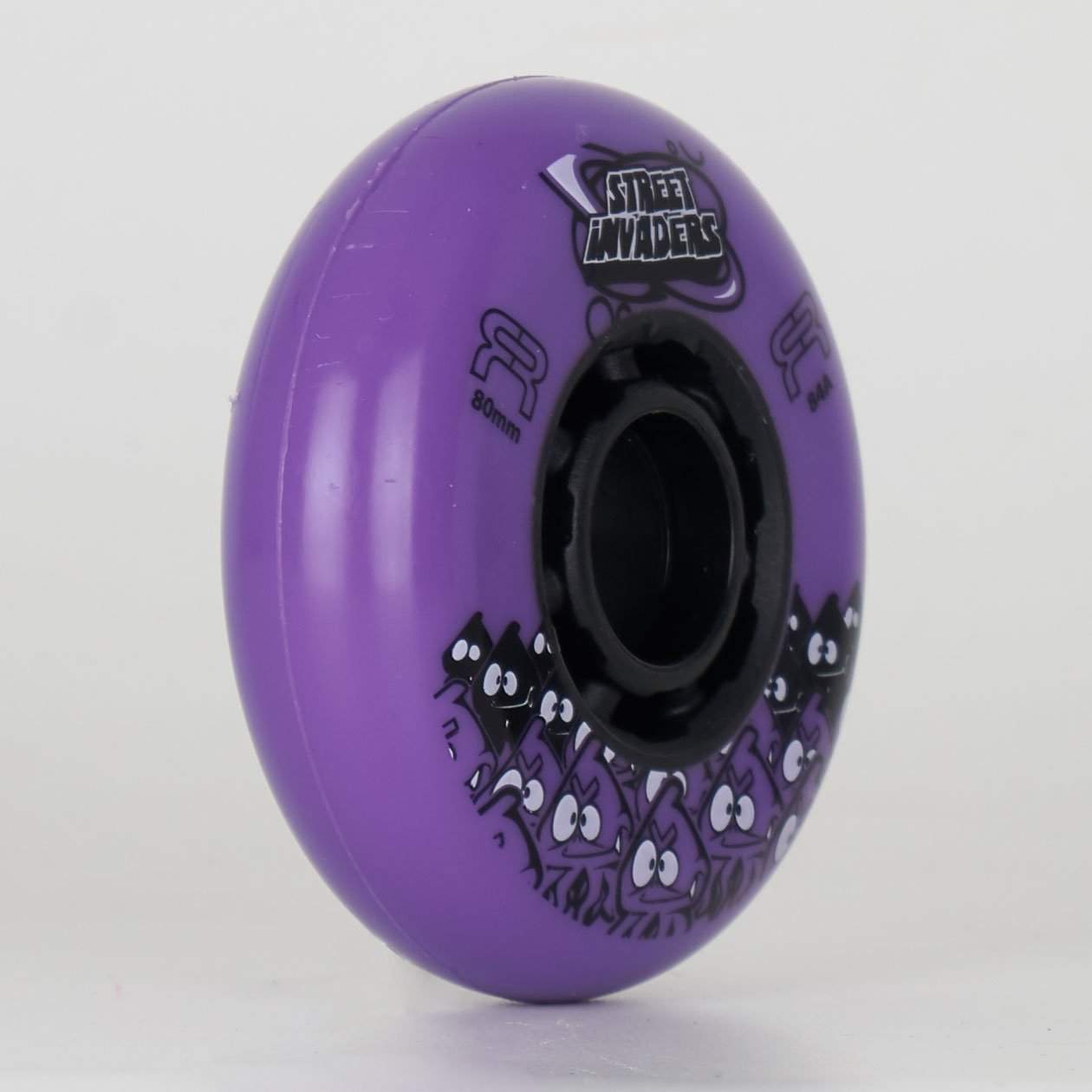 FR Street Invader II Purple Wheels 72mm / 76mm / 80mm (Singles)-FR Skates-72mm,76mm,80mm,atcUpsellCol:upsellseba2,atcUpsellCol:upsellwheels,Current,Freeskate / Powerblade,New Stuff,purple