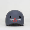 Triple 8 Dual Certified w/ EPS Helmet Gun Grey-Triple 8-Aggressive Skate,grey,Helmets,Protective Gear