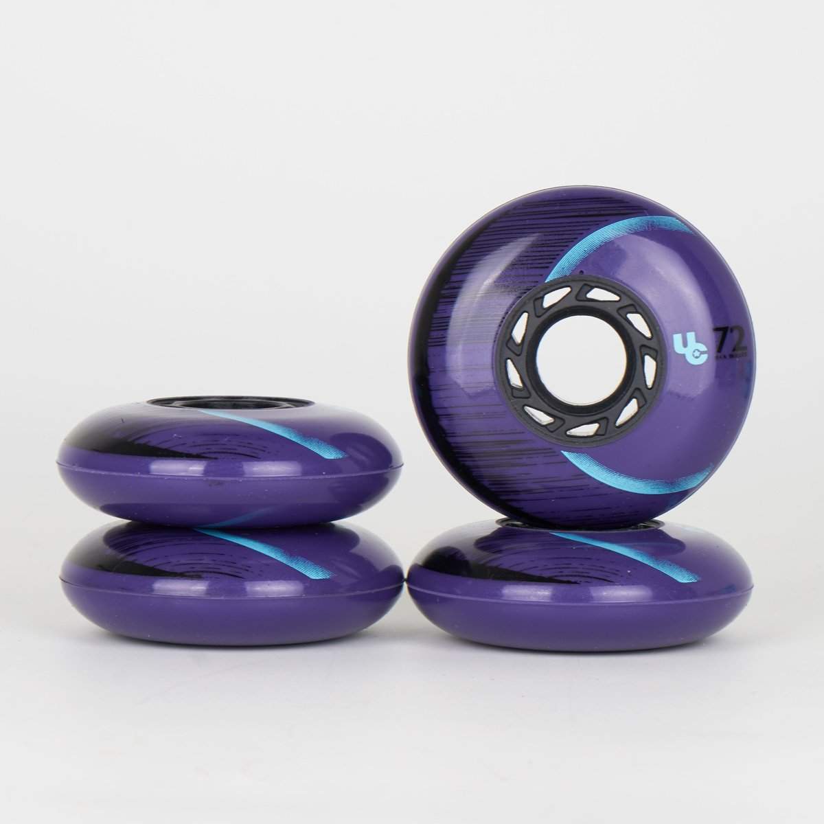 Undercover Cosmic Eclipse  Wheels 72mm -86a - Purple  - 4 Pack