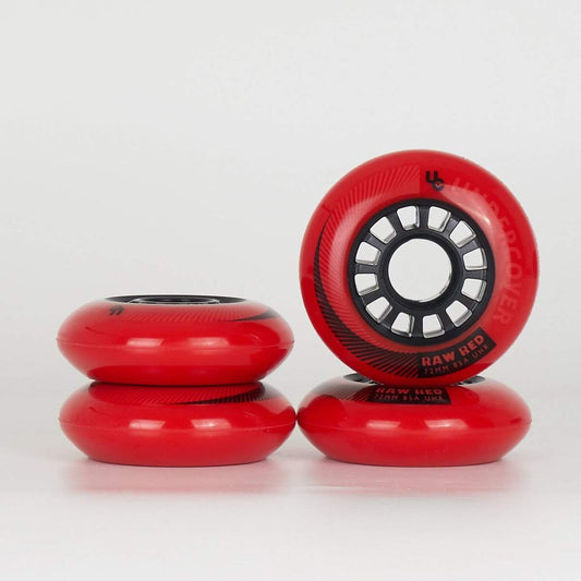Undercover Raw Wheels 72mm / 85a - Red - (4 Pack)-Undercover Wheels-72mm,atcUpsellCol:upsellwheels,red