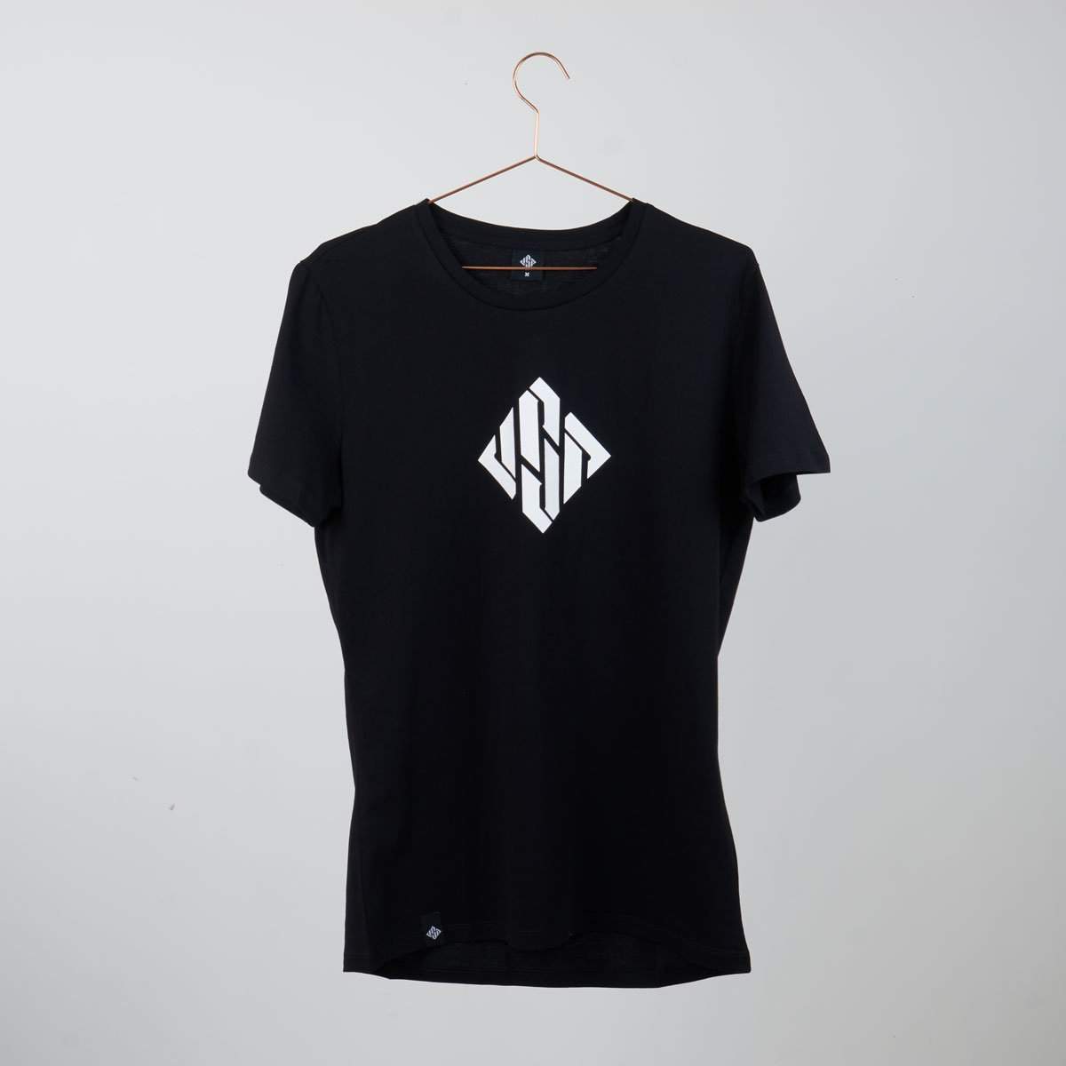 USD Diamond Black T-shirt-USD-Aggressive Skate,black,Clothing,T-shirts