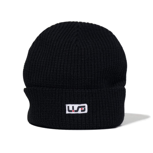 USD Heritage Beanie - Black-USD-black,Hats + headwear