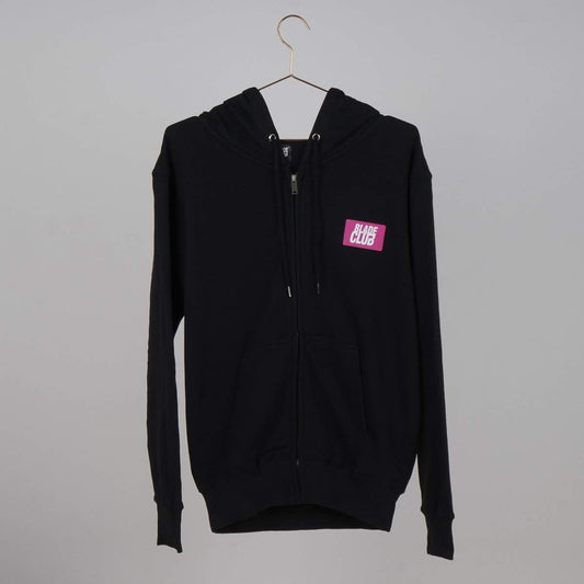 Blade Club Team Wax Zip up Black Hoody