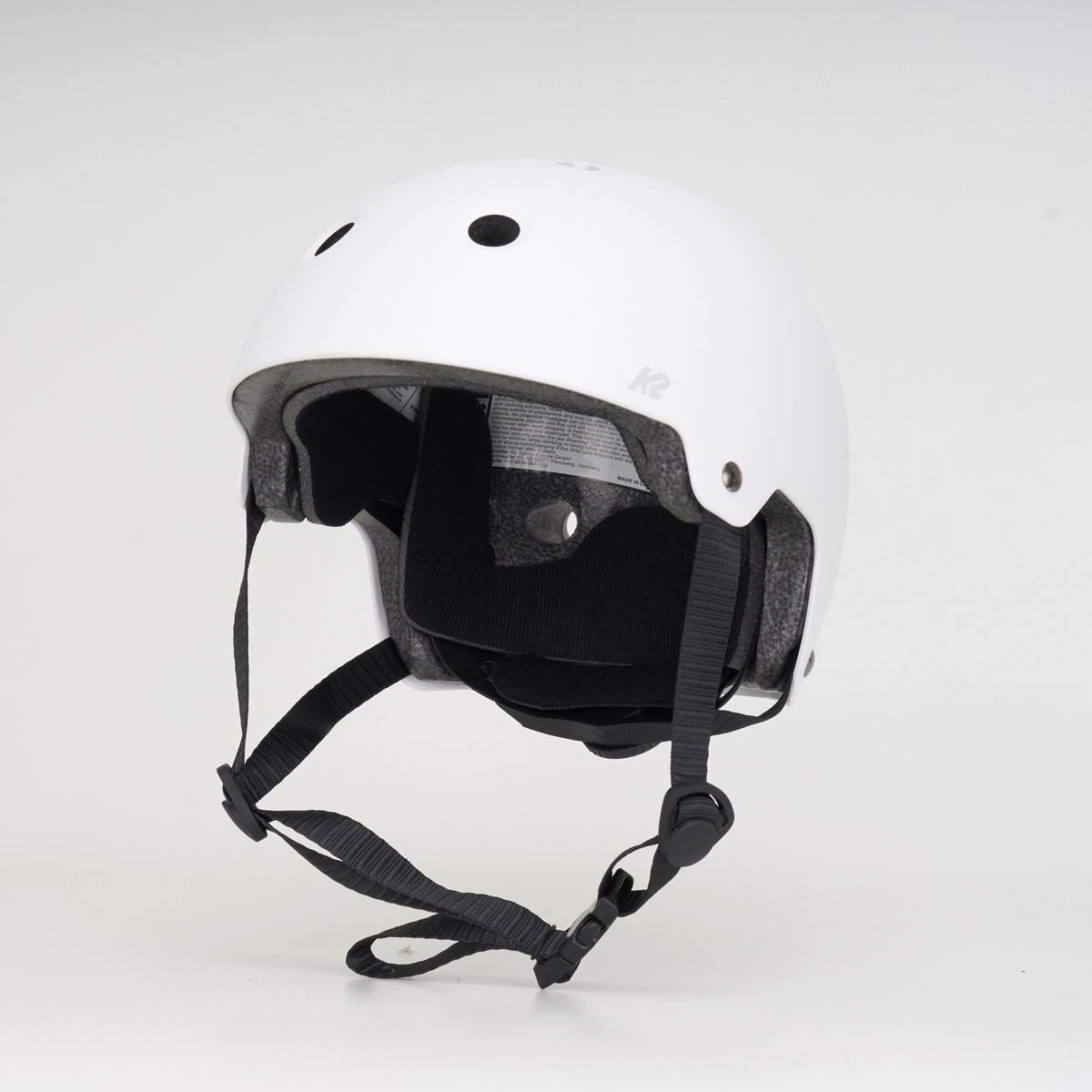 K2 Varsity White Helmet-K2-Aggressive Skate,Helmets,Protective Gear,white