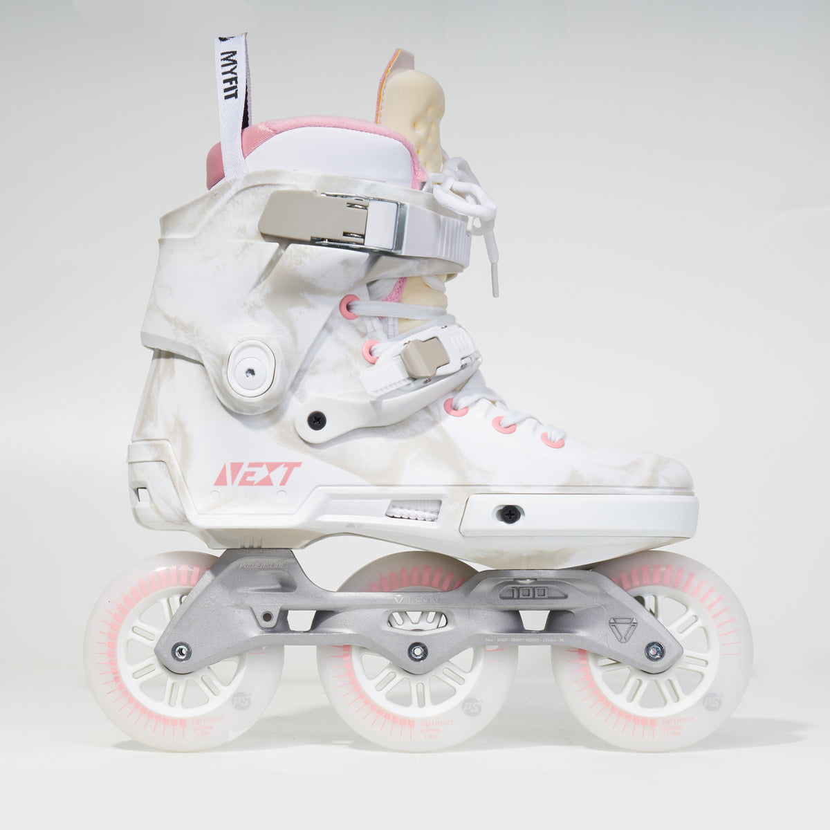 Powerslide Next Marble Pink 100 Womens Inline Skates Loco Skates