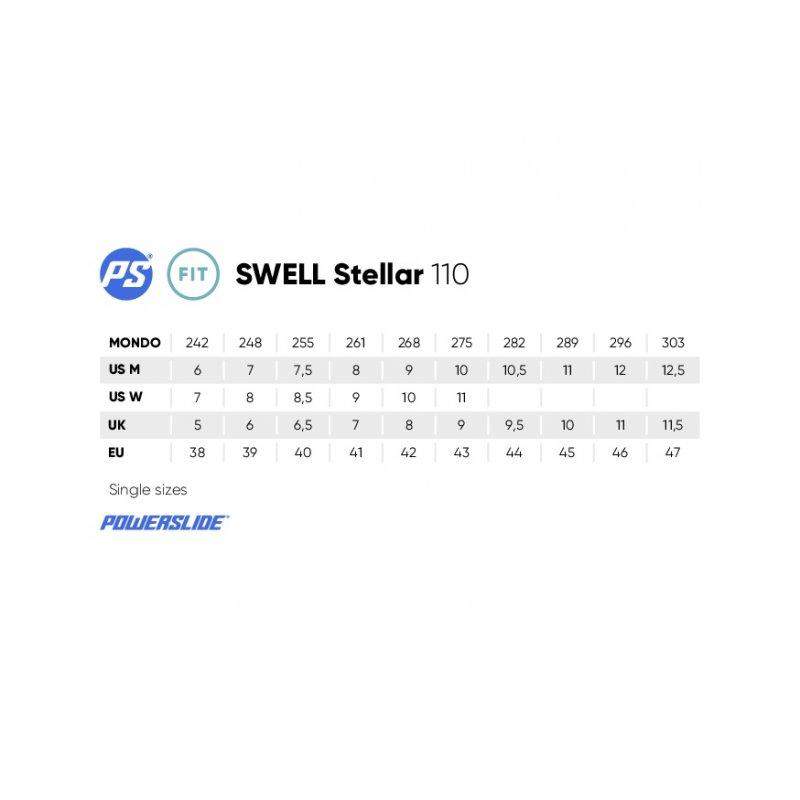 Powerslide Swell Stellar 110 Skates-Powerslide-110mm,black,mens,regular,Rollerblades,Skates by Type,unisex,womens,Womens Skates