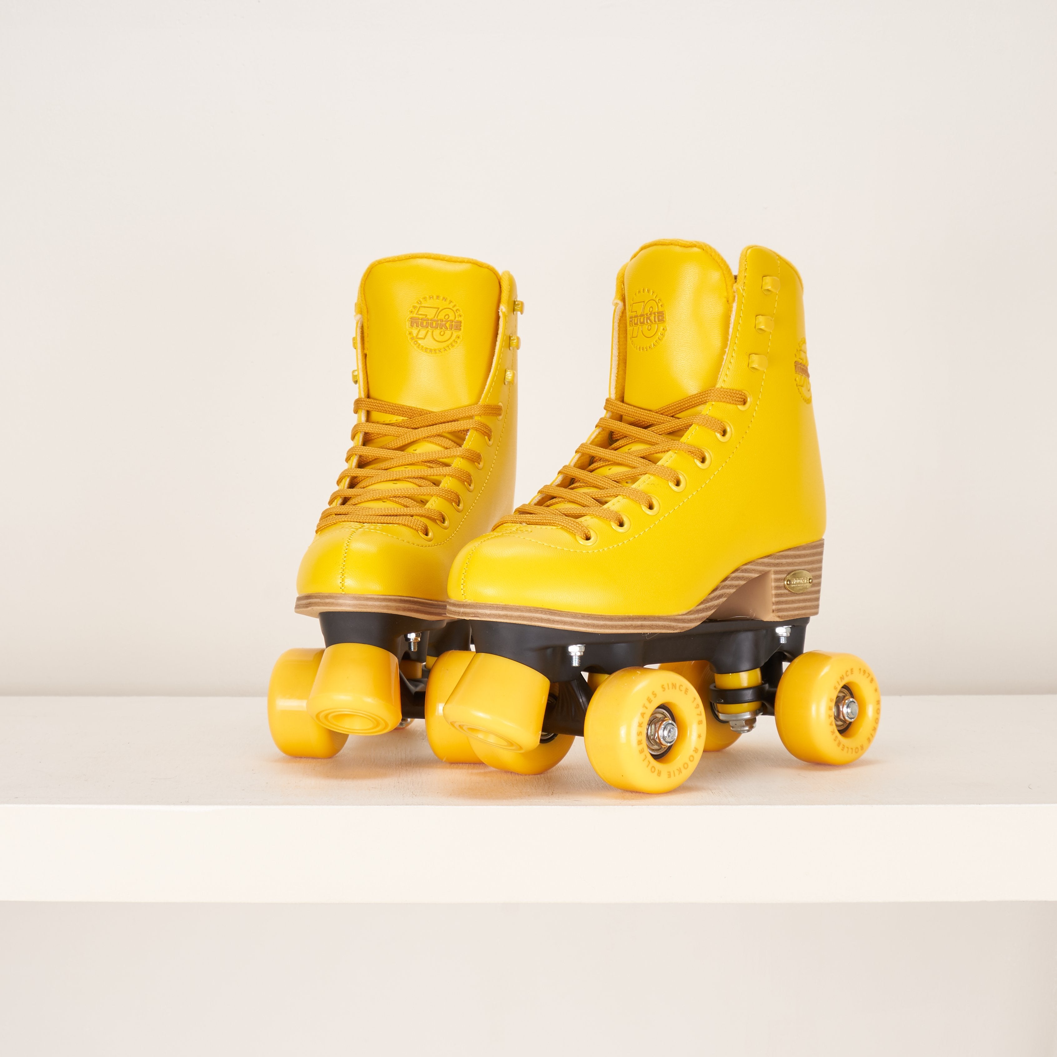Rookie Classic 78 Roller Skates Yellow Loco Skates